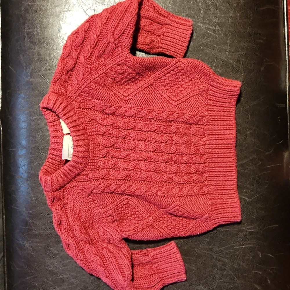 L.L. Bean knit sweater 6-12M